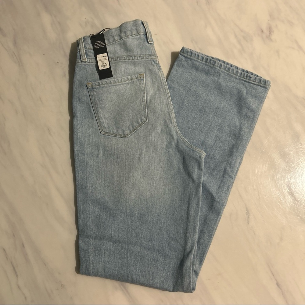 Fashion Nova Blue Straight Jeans Classic Denim